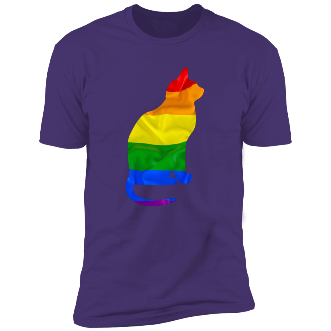 Cat Pride, Cat Pride shirt for humas, in purple rush