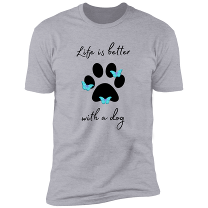 Kitt-Tea T-Shirt, kitty tea shirt, Cat Shirt for humans, funny cat shirt, in light heather gray