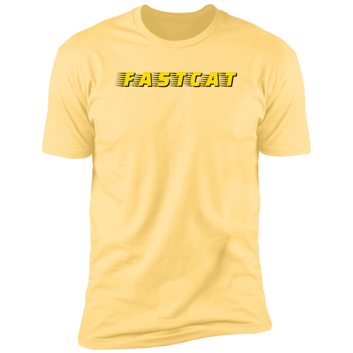 FastCAT Dog T-shirt, sporting dog t-shirt for humans, FastCAT t-shirt, in banana creamFastCAT Dog T-shirt, sporting dog t-shirt for humans, FastCAT t-shirt, in banana cream